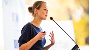 Bear Bull Co BBC Why Businesses Continue to Hire Motivational Speakers Female 2