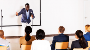 Bear Bull Co BBC Why Businesses Continue to Hire Motivational Speakers Meeting